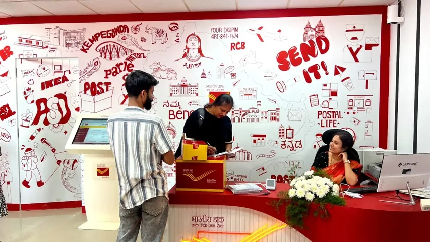 genz themed post office bengaluru