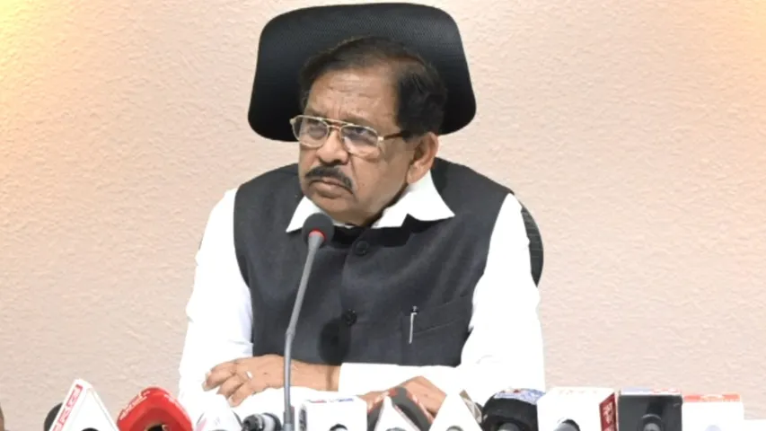 DR G PARAMESHWAR PRESS MEET BENGALURU