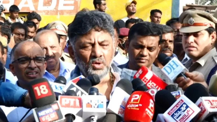 dk shivakumar kogilu layout demolition bengaluru