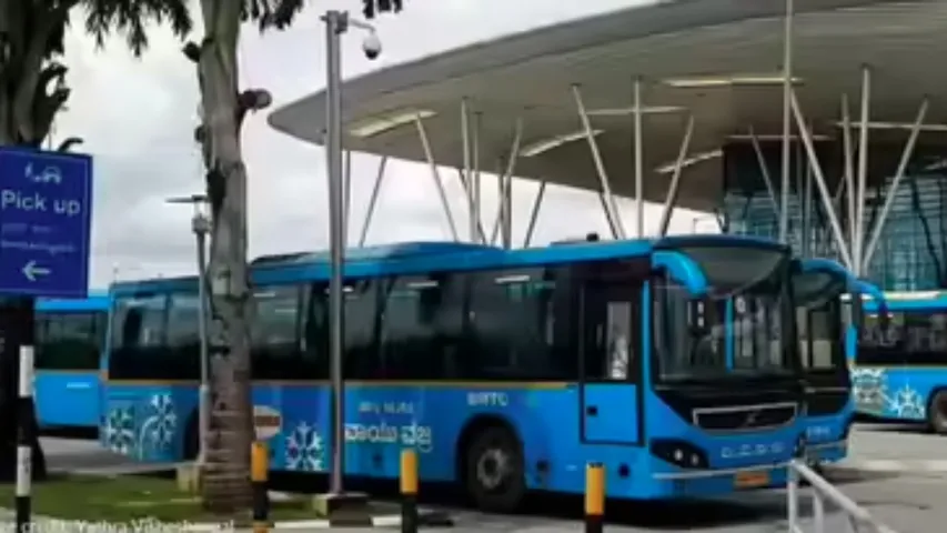 Bus bay airport