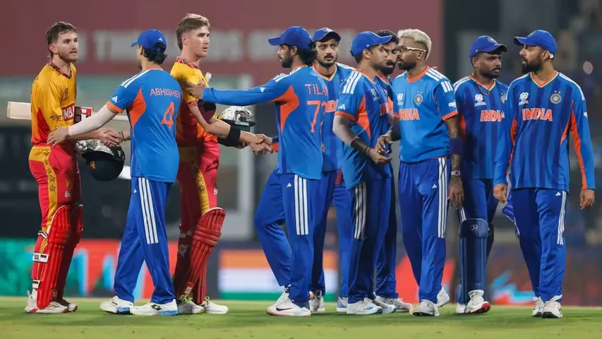team india vs zimbabww