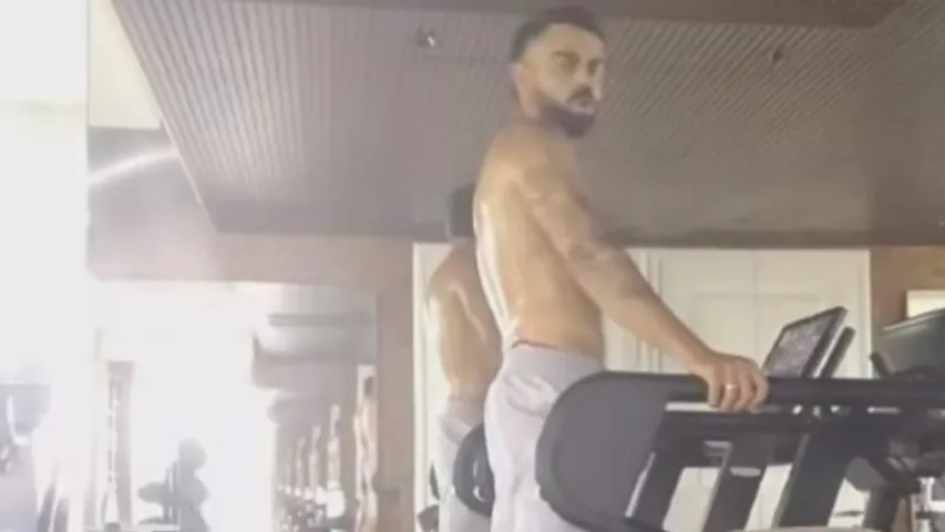 Kohli posts about hitting the gym on Independence Day