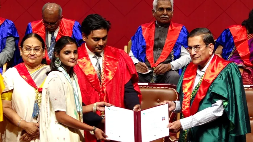 Bengaluru: 34 gold medalists, 27 silver medalists honoured in the CMR University convocation