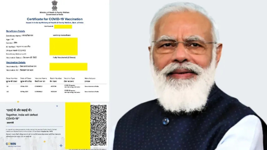 Know why Modi's photo on Covishield certificates have gone missing!
