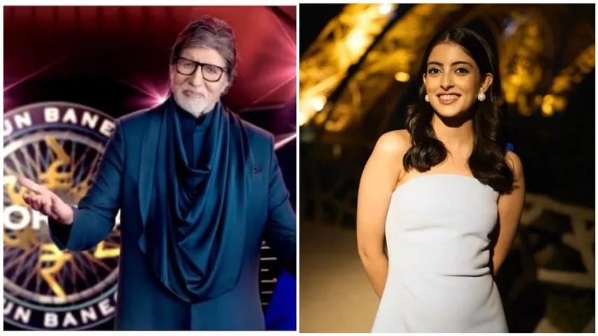 Amitabh Bachchan reveals granddaughter Navya Nanda's NGO initiative on KBC 16