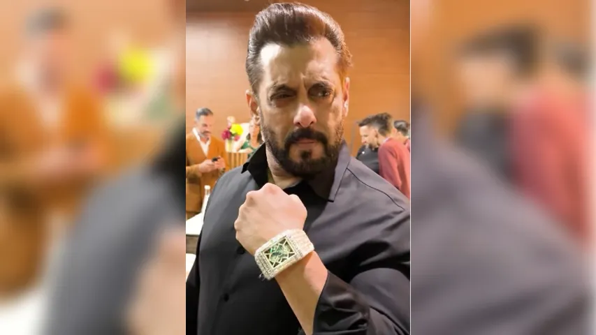 Salman Khan flaunts diamond-studded Jacob & Co watch, fans thrilled