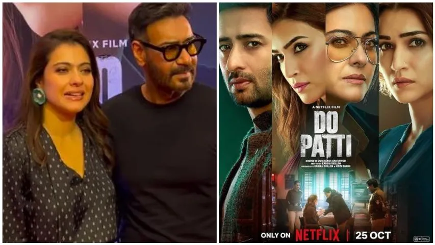Ajay Devgn supports wife Kajol at 'Do Patti' premiere, film released on Netflix today