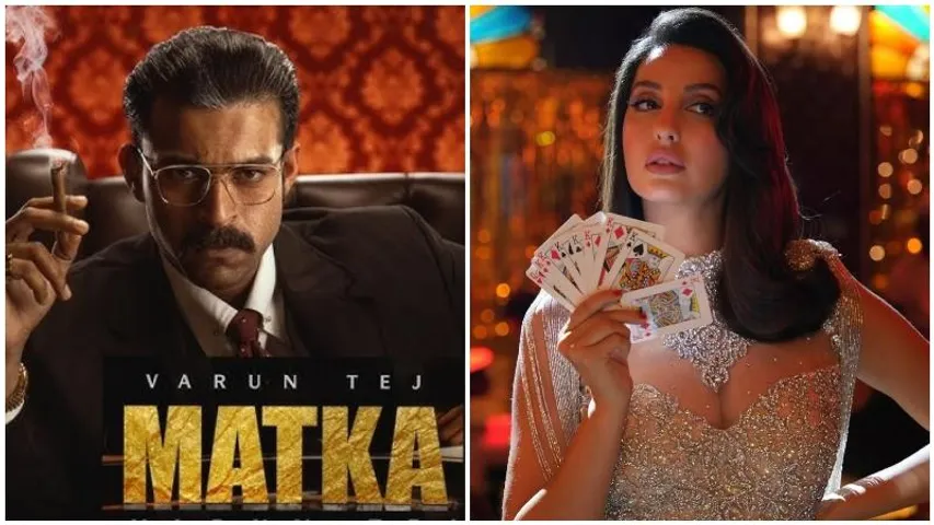 Watch ‘Matka’ teaser: Varun Tej shines as matka king; Nora Fatehi steals spotlight