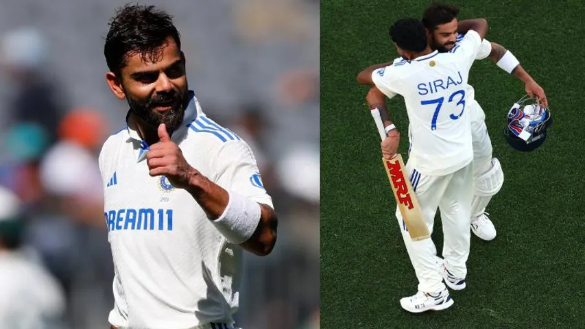 Virat Kohli's first century of 2024; surpasses Tendulkar’s record in Australia