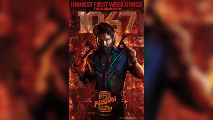 Pushpa 2 breaks Indian Cinema records with ₹1,067 crore in first-week collections