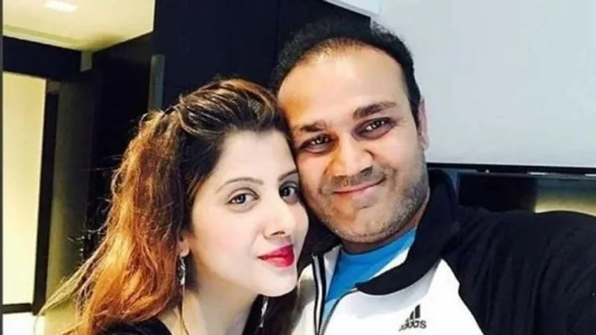 Virender Sehwag and wife Aarti spark divorce rumours