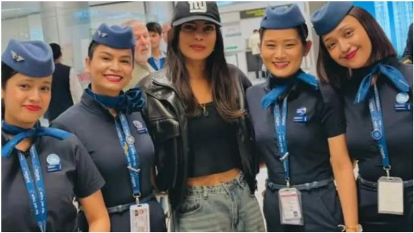 Priyanka Chopra’s India visit fuels buzz around SSMB 29