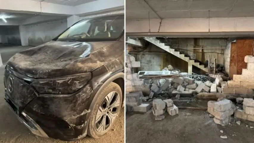 Bengaluru: Valets crash Mercedes during reel stunt, restaurant accused of cover-up 