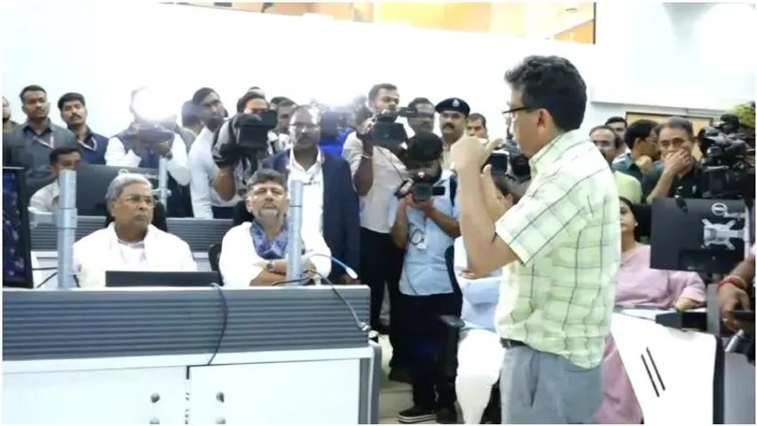 Inside BBMP war room: Siddaramaiah and his deputy dive deep into Bengaluru rain crisis