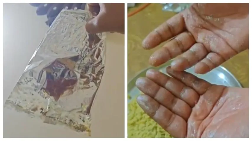 Hidden dangers of food parcels: Health risks from silver plastic packaging