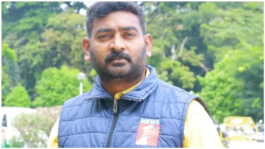 NewsFirst senior cameraman Aviraj receives Kempegowda Award for heroic rescue effort