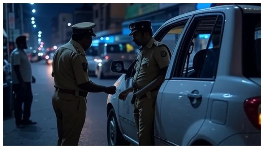 Drunk trio assaults police during Bengaluru drink-and-drive check