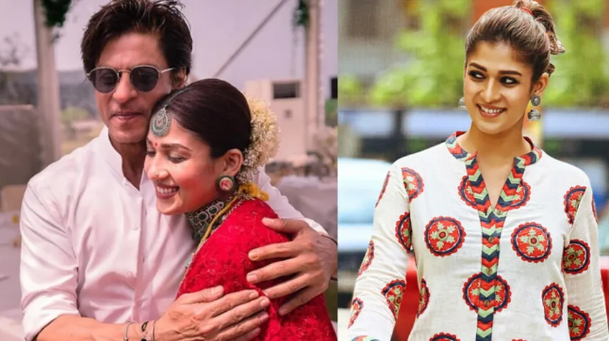 Shahrukh Khan and Nayanthara