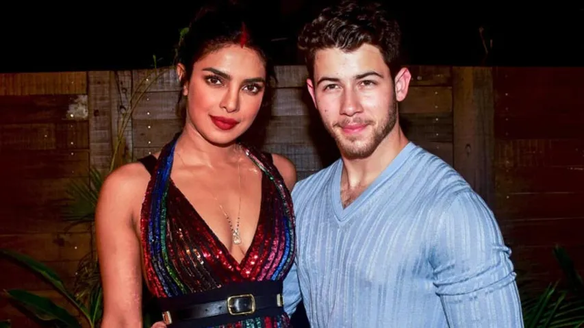 Nick Jonas With Priyanka Chopra