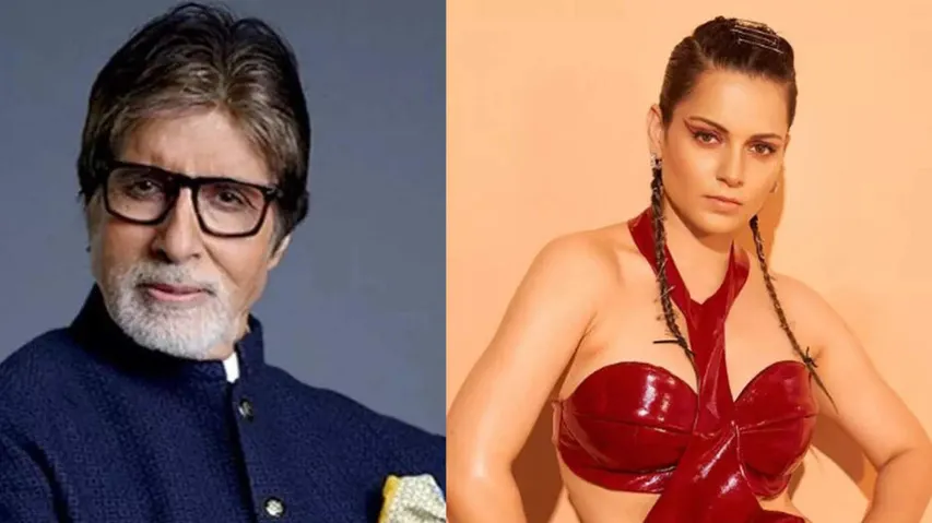 Amitabh Bachchan and Kangana