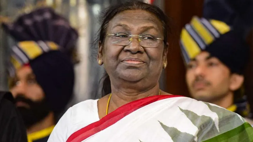 President Draupadi murmu