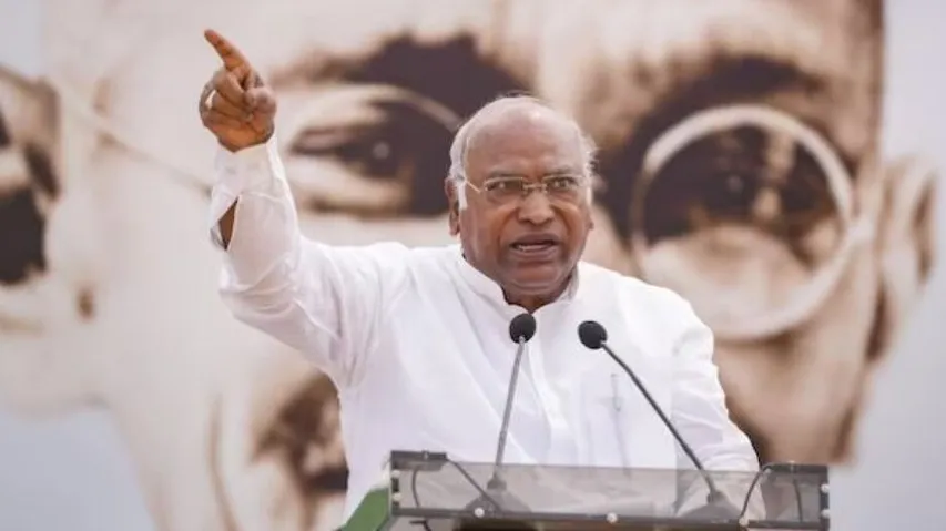 Congress president Mallikarjun Kharge