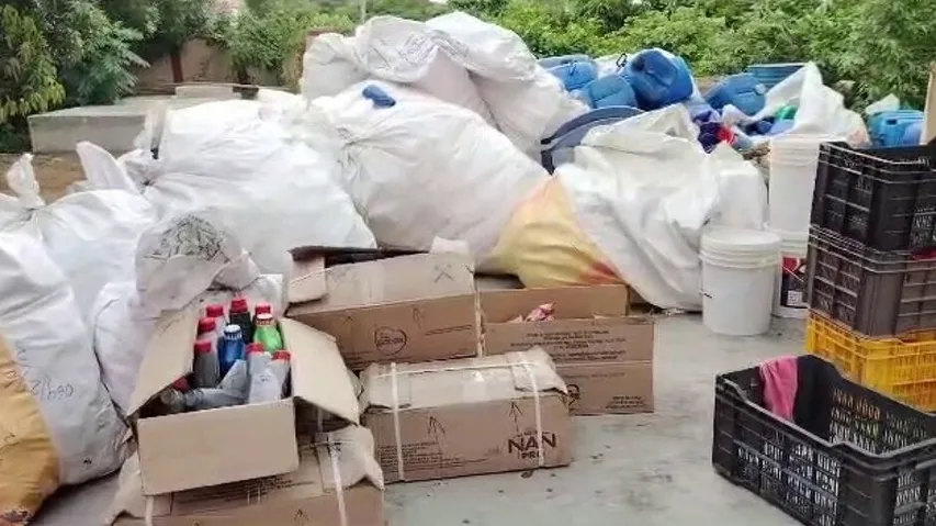 Fake Engine Oil Factory