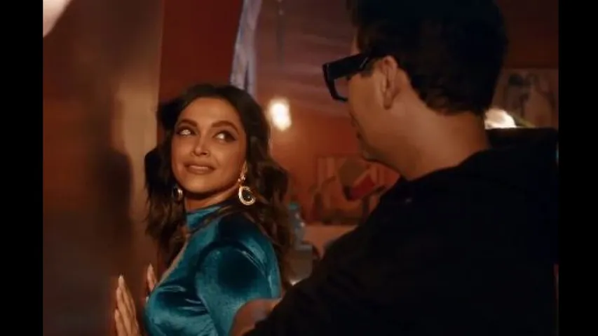   Deepika Padukone and Karan Johar