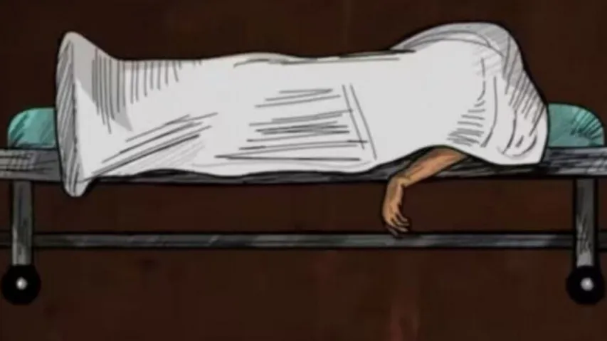 Representational Picture Of Dead body 