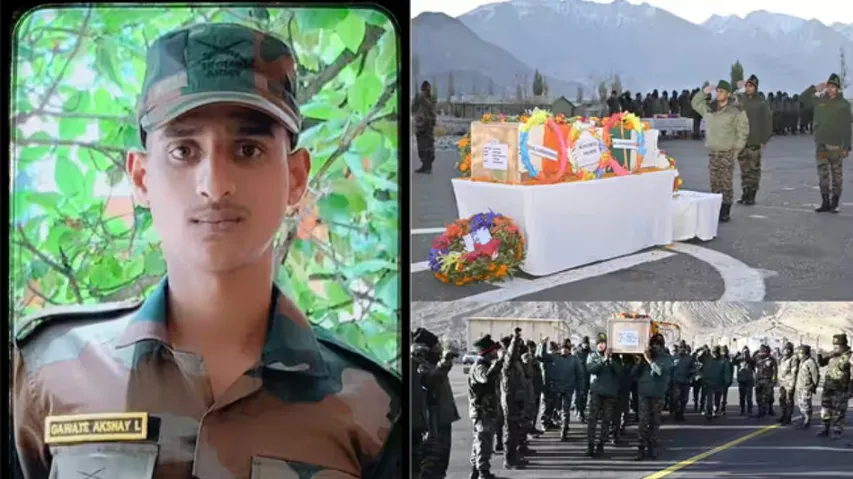 Agniveer gawate akshay laxman dies