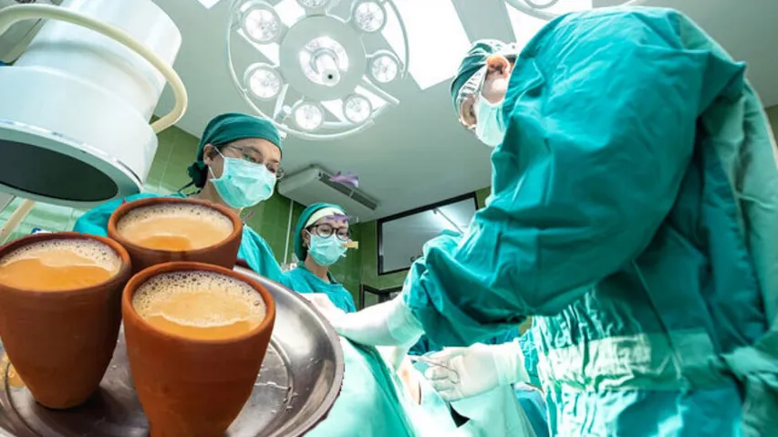 Doctor leave surgery