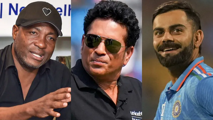 Lara, Sachin and Virat