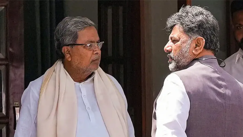 Siddaramaiah and Shivkumar