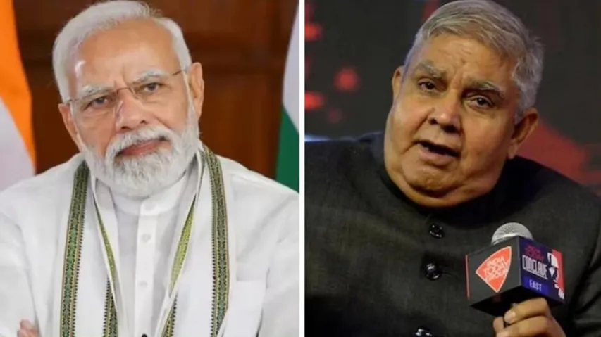 PM Modi and jadeep Dhankhar