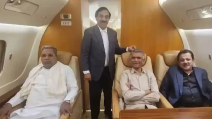 Siddaramaiah luxury jet row