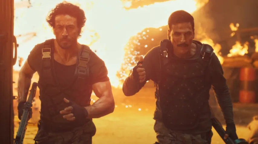 Akshay Kumar and Tiger Shroff