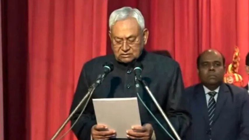 Nitish Kumar Take Oath