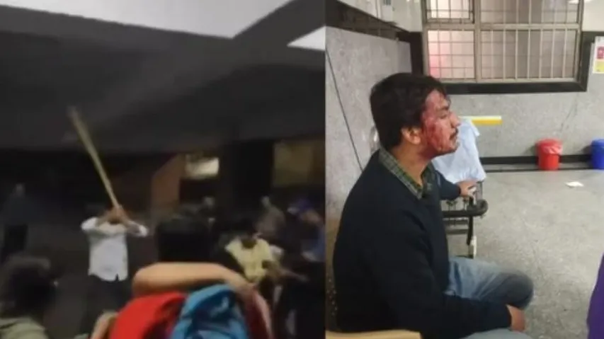 JNU students injured 