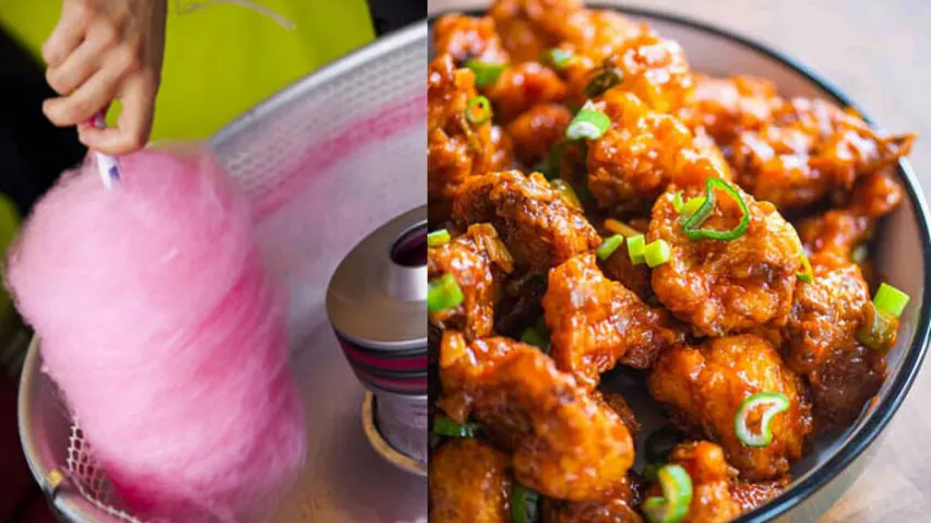 Cotton candy, Gobi manchurian