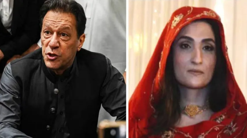 Imran Khan and Bushra Bibi