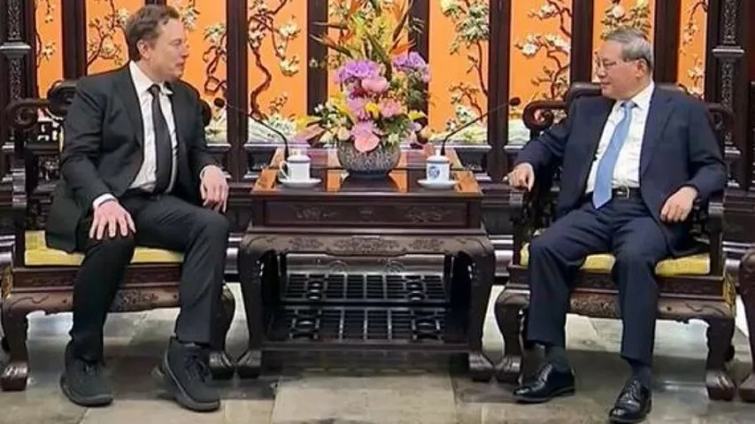 Elon Musk & Li Qiang