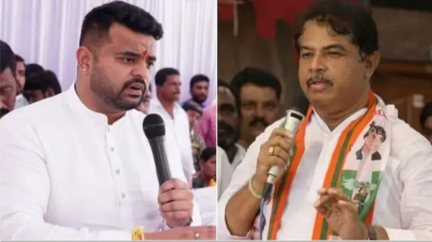 Prajwal Revanna & R Ashok 