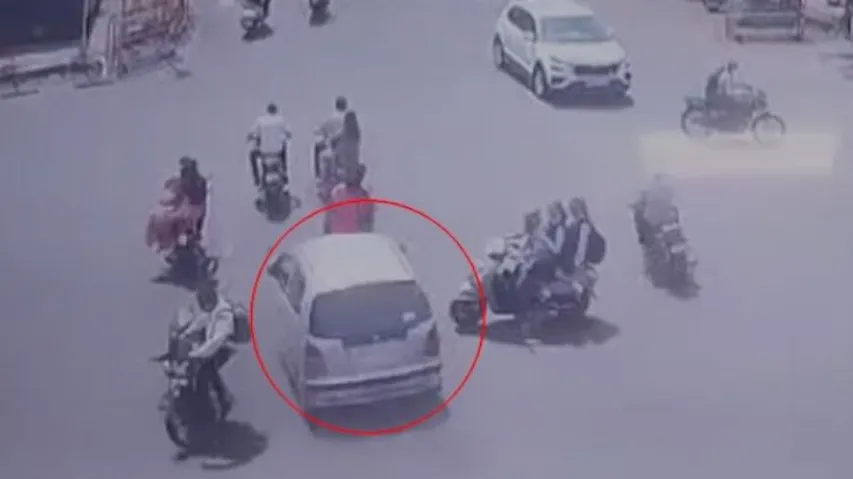Accident CCTV Footage 