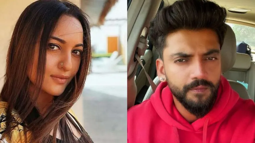 sonakshi sinha with zaheer-iqbal