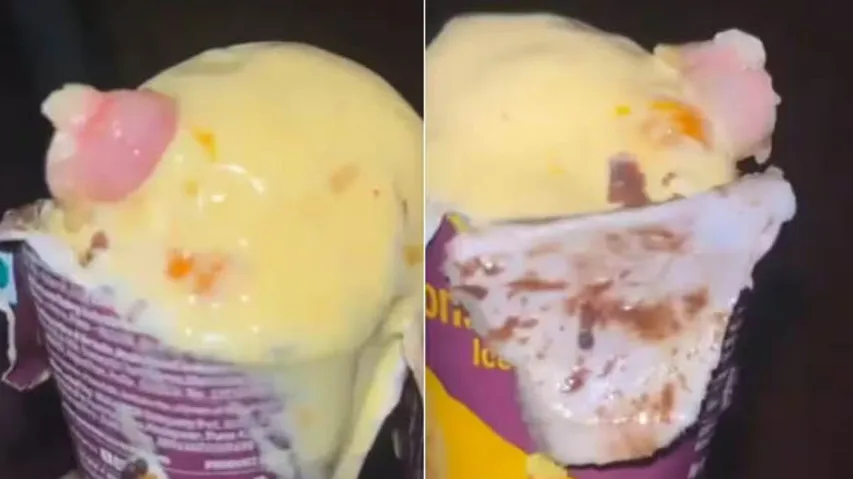 Finger in Ice Cream