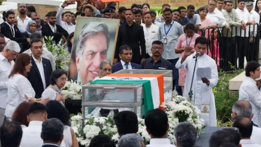 Ratan Tata's Cremation Ceremony 