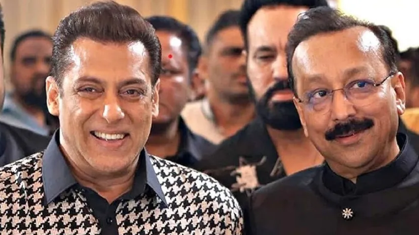 Salman khan and baba siddiqui