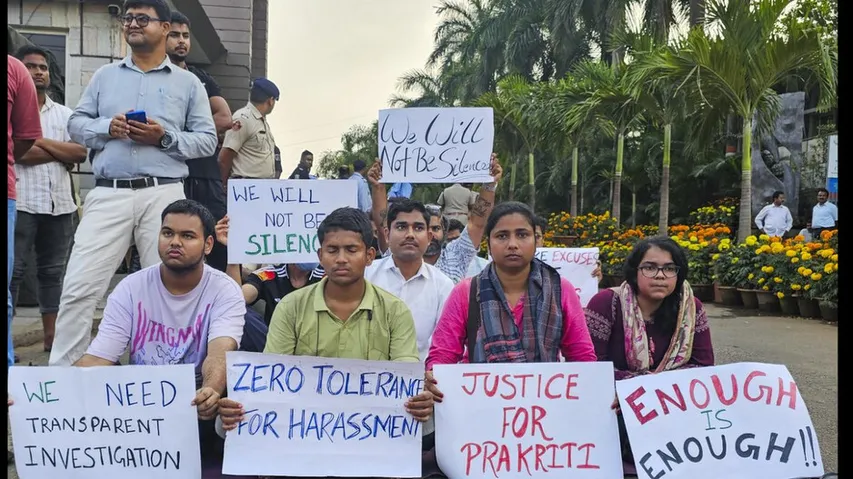 Students Demanding Justice For The Dead KIIT Student