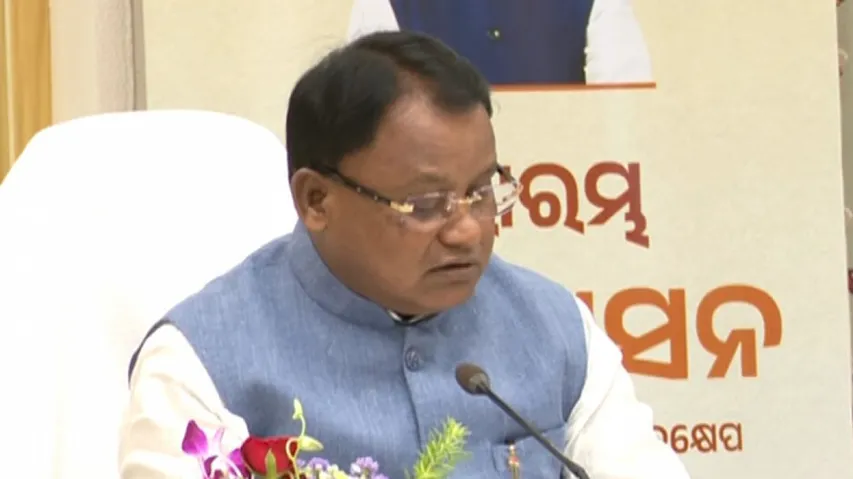 CM Mohan Charan Majhi