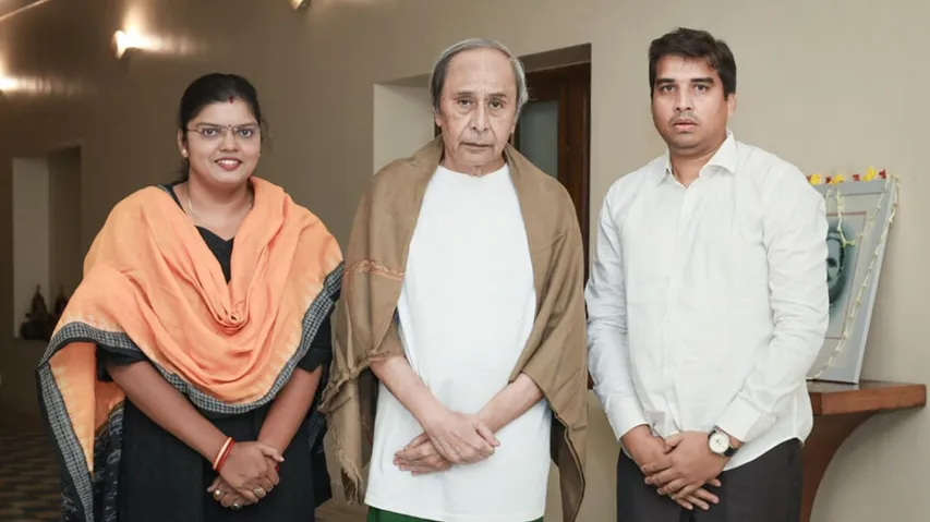 Ipsita And Chinmay With Naveen